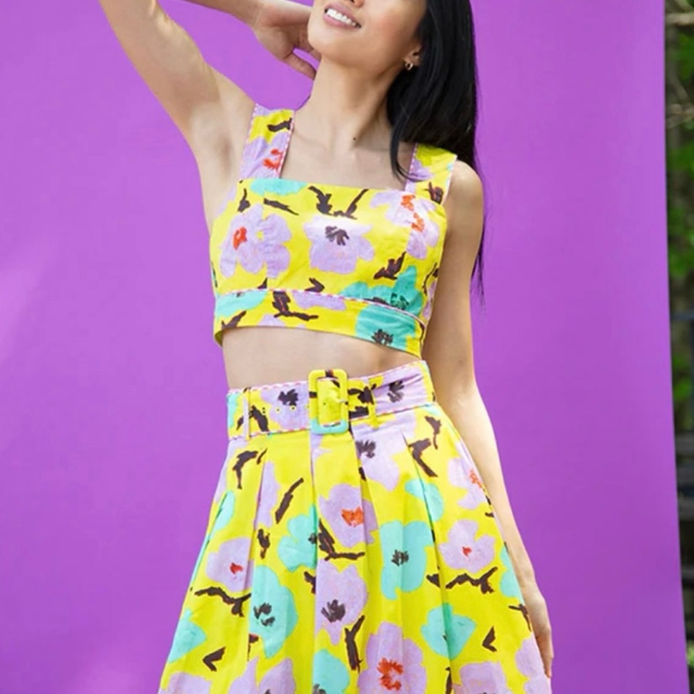 Rachel Antonoff Antonia top in Yellow Poppy